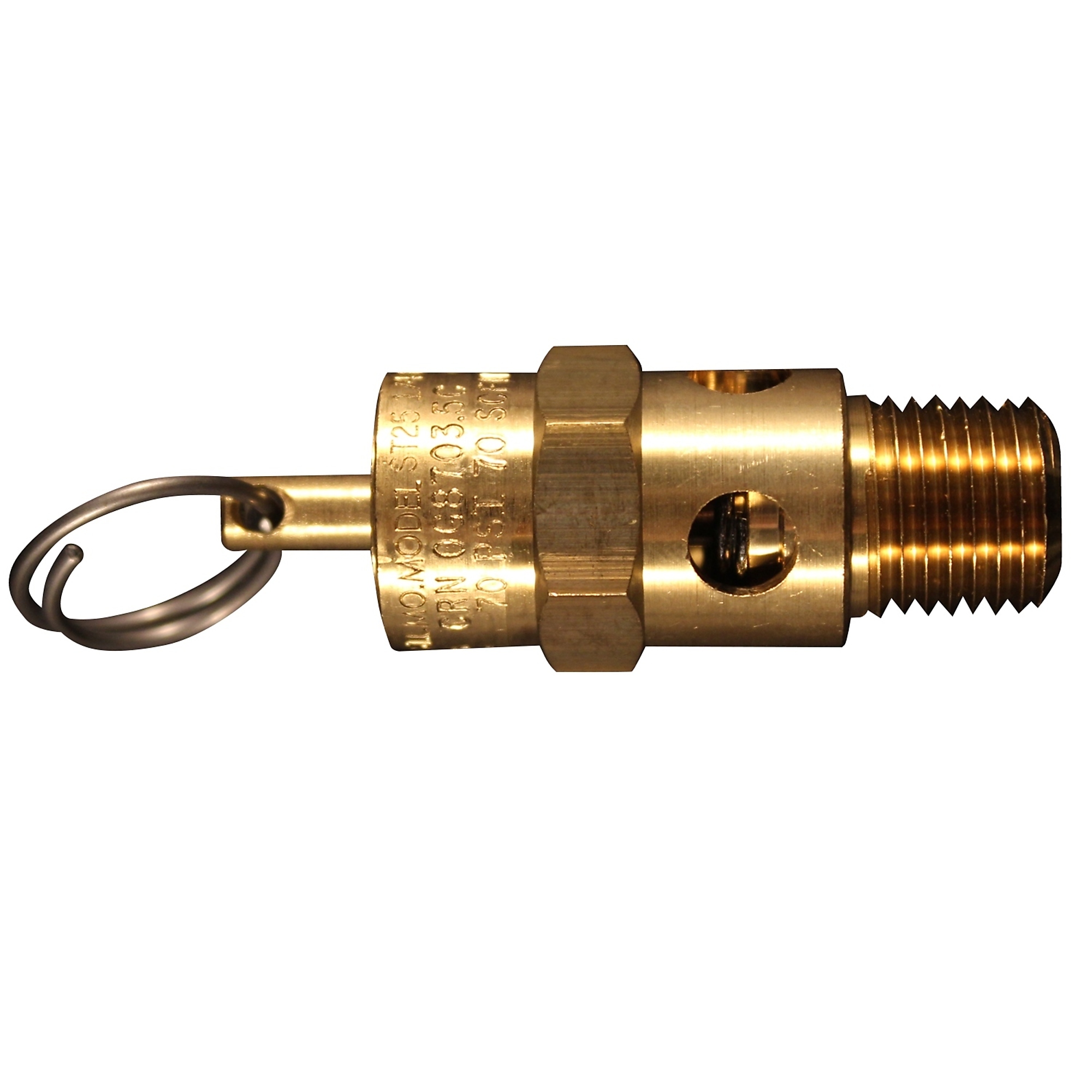 Milton, ASME Safety Valve, Max. PSI 70 PSI, Model# s-1090-70